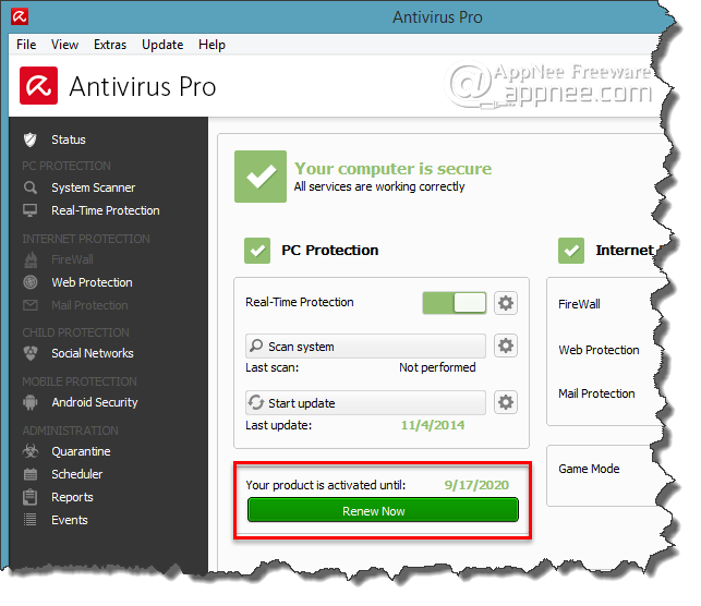 Avira antivirus pro 2015 free activation code for windows 10